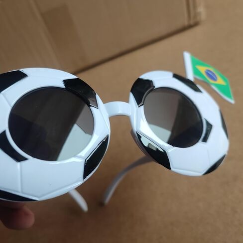 نظارات شمسية لتزيين كأس العالم 2026 لكرة القدم مع العلم الوطني لحفلات كأس العالم لمحبي كرة القدم in Kuwait