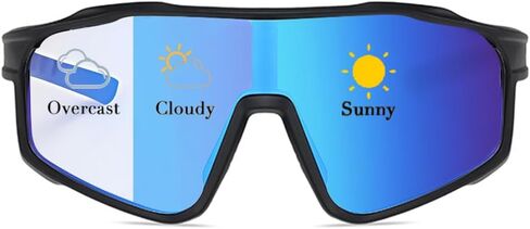 Photochromic Sports Sunglasses for Men Women Cycling UV Protection in Saudi Arabia