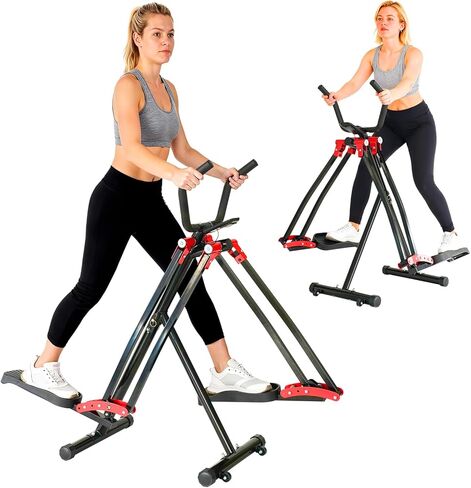 Air Walker Exercise Machine, 30" inch Stride Space Walker Elliptical Trainer for Home Use, Low-Impact Elliptical Cross Trainers Compact Steppers for Men and Women Full-Body Cardio & Leg Toning in Kuwait