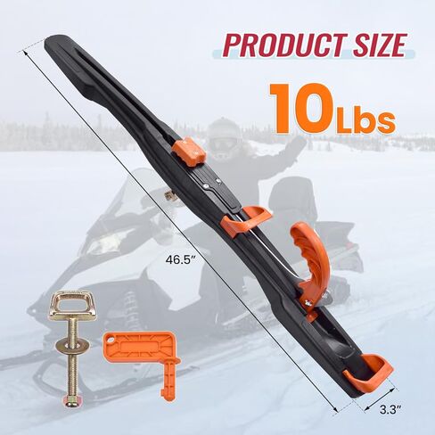 1000-SC-FRONT Snowmobile Trailer Tie Down System Compatible with Superclamp II, Snowmobile Mounting Bracket for Super Clamp 2 S/C-2 in Saudi Arabia