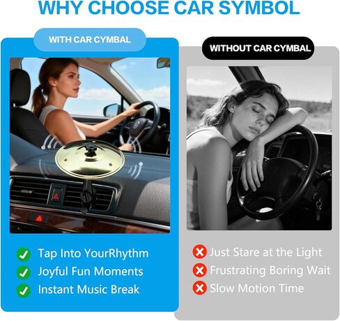 فتحة تهوية طبلة رمز السيارة، صنج صغير لتزيين السيارة، ملحق داخلي للسيارة in Kuwait