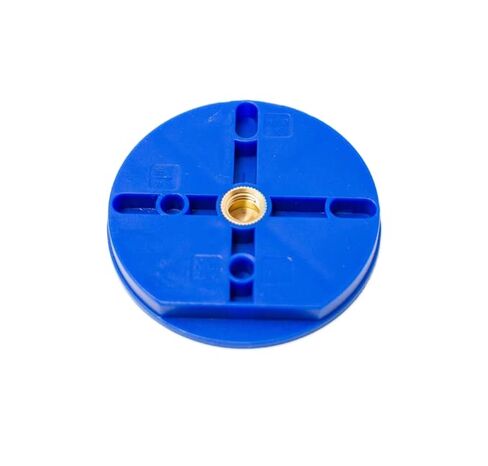 10 Pcs Dental Disposable Round Articulating Mounting System Plastic Plates for Dental Lab Articulator, Blue in Saudi Arabia