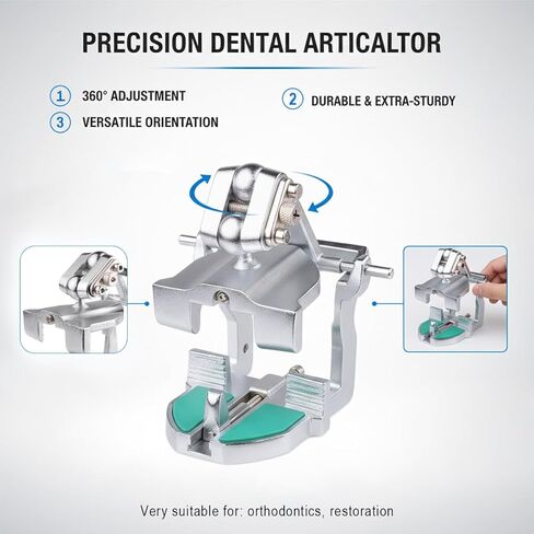 Universal Articulator Adjustable Stainless Steel Teeth Magnetic Articulator Technician Tools JT-44 in Kuwait