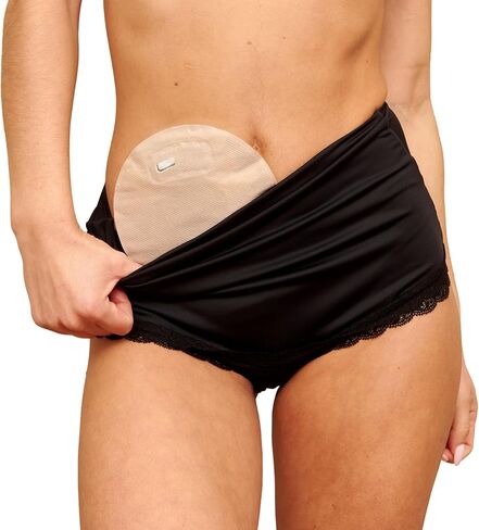 ملابس داخلية وملابس داخلية واقية من سلس البول للنساء من SIIL Ostomy، ملابس داخلية مضادة للتسرب مع جيب داخلي | صنع في الاتحاد الأوروبي in Kuwait