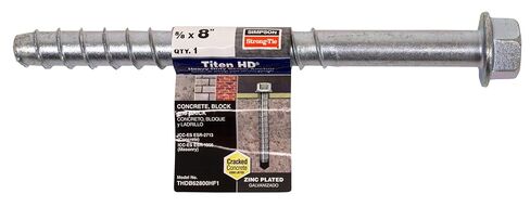 Simpson Strong-Tie THDB62800HF1 Titen HD 5/8 بوصة × 8 بوصة مرساة لولبية شديدة التحمل (عبوة من 10) in Saudi Arabia