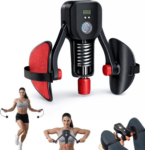 Thigh Exerciser & KEGEL Trainer,176LB Adjustable Pelvic Floor Workout Equipment,Inner Thigh Toner for Women & Men,Home Fitness for Living Room,Bedroom OR Office in Saudi Arabia