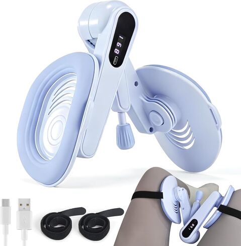 مدرب الفخذ، أجهزة تمرين قاع الحوض، تمرين الفخذ الداخلي للمقاومة القابلة للتعديل للنساء، معدات تمرين اللياقة البدنية المنزلية لإصلاح عضلات قاع الحوض، تمرين كيجل، الورك، الساق، الذراع in Kuwait