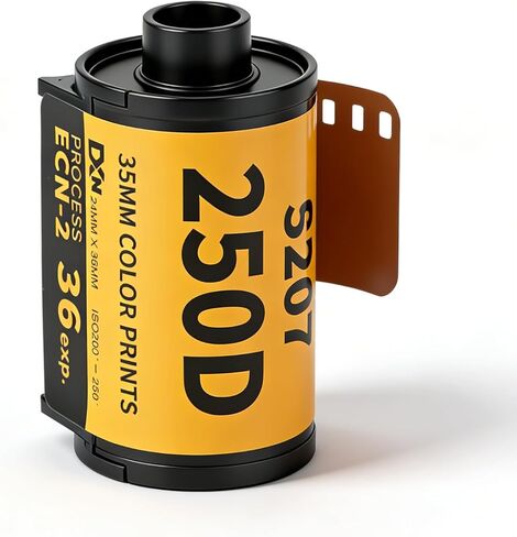 35mm Color Print Film, 35mm Film Colour Wide Exposure Range ECN 2 Film Roll Camera Film for 135 Camera (8 Sheet) in Kuwait