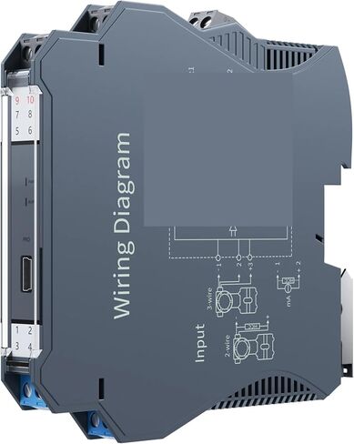 DC Signal Converter 4-20mA 0-10V 0-5V 1-5V 1 in 3 Out DC24V(Input 0-10v,Output 0-5V) in Saudi Arabia