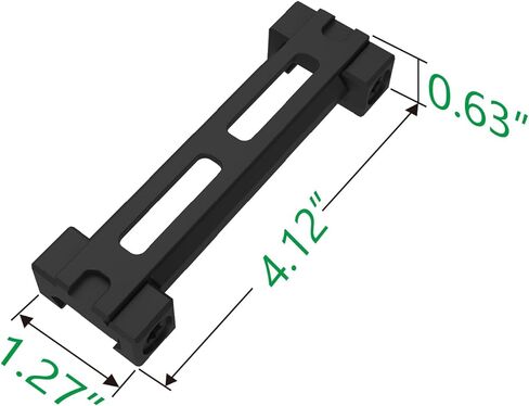 Picatinny متوافق مع محول M-LOK، ومحول السكك الحديدية ذو الفتحتين in Kuwait