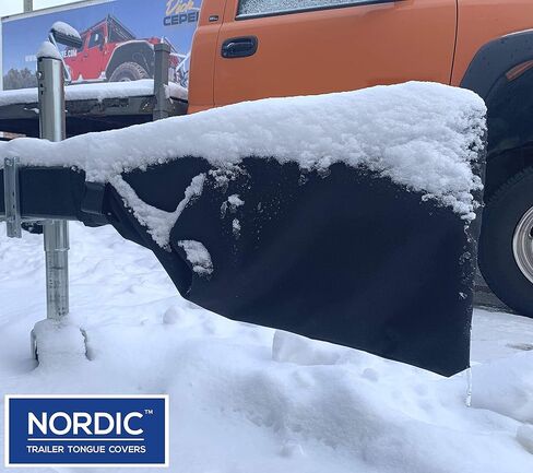 Boat Trailer Tongue Cover - 19" x 14" - Protection from Ice, Snow, Rain - Trailer Lock Cover in Saudi Arabia