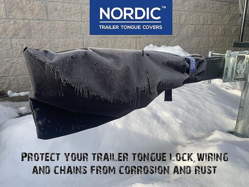 Boat Trailer Tongue Cover - 19" x 14" - Protection from Ice, Snow, Rain - Trailer Lock Cover in Saudi Arabia