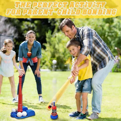 Baseball Training Tee Ball Popper,Pop Up Baseball Trainer,Adjustable Hitting Tee for Perfect Swings,Batting Machine for Practicing Hitting Without a Pitcher in Kuwait