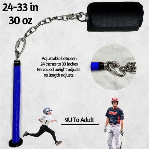 The Whip Bat 2.0 Baseball & Softball Hitting Trainer. Fix Casting, Dropped Hands, and Rythm Issues in Your Swing. Use Real Baseballs & Softballs with This Swing Corrector & Training Aid. in Saudi Arabia
