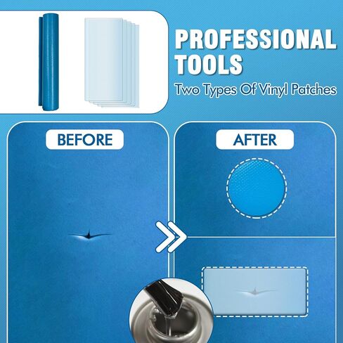 Vinyl Cement with Brush, Vinyl Glue for Inflatables, High Strength PVC Cement for Pool Liners, Tarps, Hot Tubs, Air Mattresses (2.02 oz.) in Kuwait