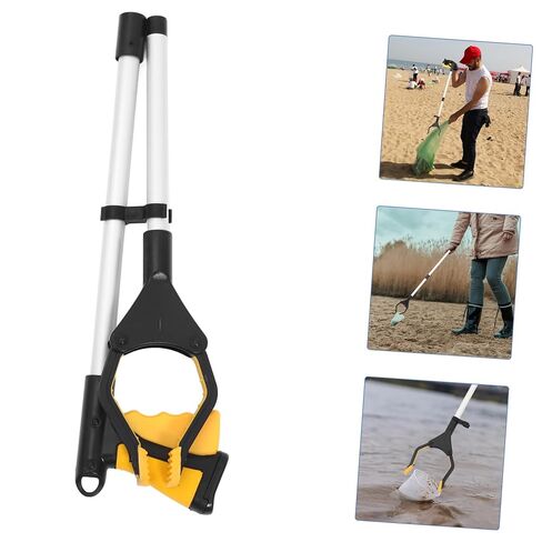 Portable Litter Picker Tool Heavy Duty Trash Grabber Design for Easy Transportation for Outdoor Cleanup and Waste Collection in Saudi Arabia