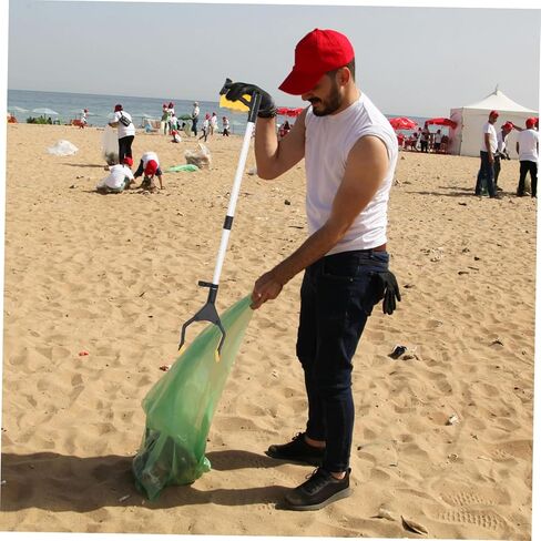 Portable Litter Picker Tool Heavy Duty Trash Grabber Design for Easy Transportation for Outdoor Cleanup and Waste Collection in Saudi Arabia