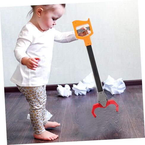 ABOOFAN Boys and Girls-Friendly Trash Grabber Tool Mechanical Arm Toys Handheld Litter Picker for Waste Paper Pickup Random Color in Saudi Arabia