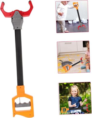 ABOOFAN Boys and Girls-Friendly Trash Grabber Tool Mechanical Arm Toys Handheld Litter Picker for Waste Paper Pickup Random Color in Saudi Arabia