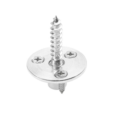 4 Sets M8x50 Hanger Bolts Double Headed Self-Tapping Screw with T-Nuts for Wood Joint Furniture Leg Chair Sofa Cabinet in Saudi Arabia