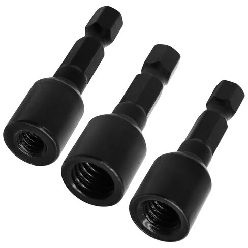 Litoexpe 3 Pcs 1/4"-20, 3/8"-16, 5/16"-18 Hanger Bolt Driver Set, 1/4" Hex Shank Hanger Bolt Installation Tool for Double-Headed Screws in Saudi Arabia
