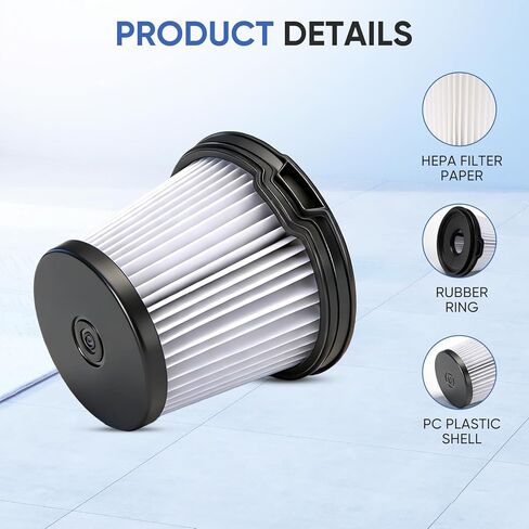 6 Pack IW3511 BU3521 Filter Replacements for Shark IW3511 IW1111 IW1120 Detect Pro Lightweight Cordless Stick Vacuum Cleaner and Shark BU3523 Clean Empty in Kuwait