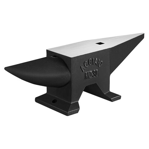 66 LBS Cast Iron Anvil Blacksmith Forging Farrier Round Horn Hardie Hole Square Hole Heat Treated HRC55 Heavy Duty Metal Working Bench Tool in Saudi Arabia