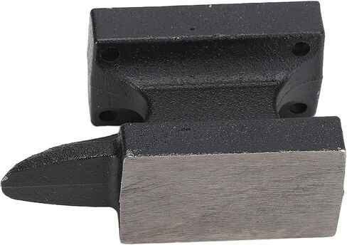 Anvil Horn Cast Iron 1lb Bench Rustproof High Hardness Forging Tool for Smithing Black 60 x 35mm in Saudi Arabia