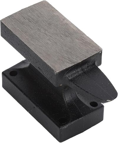 Anvil Horn Cast Iron 1lb Bench Rustproof High Hardness Forging Tool for Smithing Black 60 x 35mm in Saudi Arabia