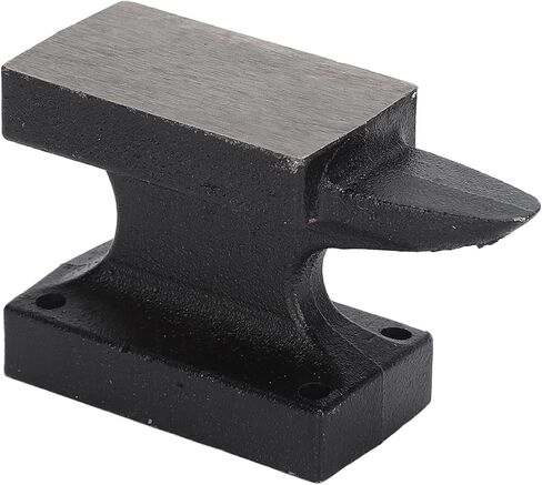 Anvil Horn Cast Iron 1lb Bench Rustproof High Hardness Forging Tool for Smithing Black 60 x 35mm in Saudi Arabia