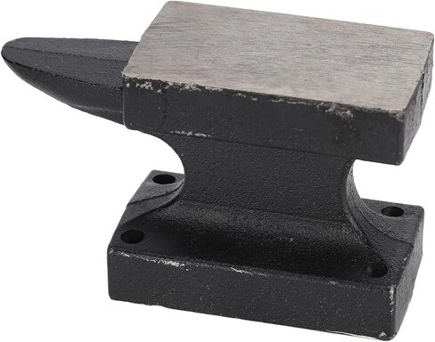 Anvil Horn Cast Iron 1lb Bench Rustproof High Hardness Forging Tool for Smithing Black 60 x 35mm in Saudi Arabia