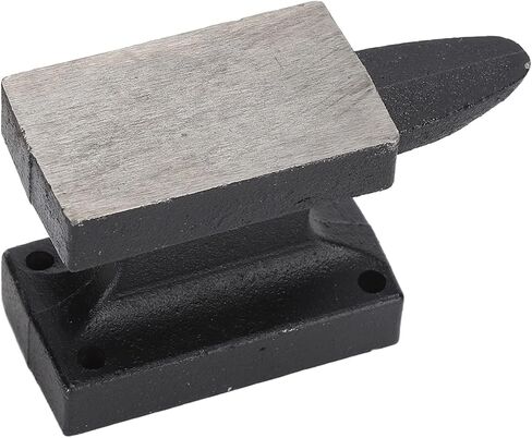 Anvil Horn Cast Iron 1lb Bench Rustproof High Hardness Forging Tool for Smithing Black 60 x 35mm in Saudi Arabia
