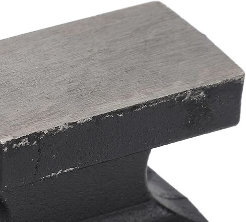 Anvil Horn Cast Iron 1lb Bench Rustproof High Hardness Forging Tool for Smithing Black 60 x 35mm in Saudi Arabia