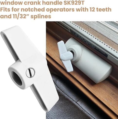 مقبض كرنك نافذة تي شيرت SK929T لكرنك نافذة أندرسن، 11/32 بوصة، مقبض على شكل حرف T لباب أندرسن/نافذة المظلة من عام 1966 إلى الوقت الحاضر (4 عبوات) in Kuwait