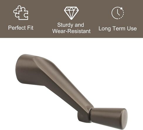 استبدال مقبض كرنك النافذة لمقبض مشغل Andersen 0532408، مقبض كرنك 3/8 بوصة متوافق مع نافذة Andersen Casement - حجر (1974 إلى 1995) in Kuwait