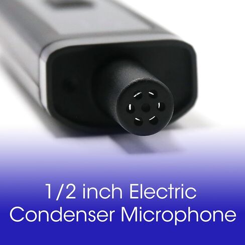 مقياس مستوى الصوت الرقمي للديسيبل مع شاشة LCD ديسيبل/ماكس/عقد البيانات ومؤشر البطارية، 30 ~ 130 ديسيبل للجيب SPL متر مراقبة الضوضاء الصوتية القابلة لإعادة الشحن لمنزل مصنع الجيران الصاخب in Kuwait