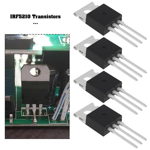 10 قطعة IRF5210 الترانزستور P قناة MOSFET 100 فولت 40A TO220 حزمة in Saudi Arabia