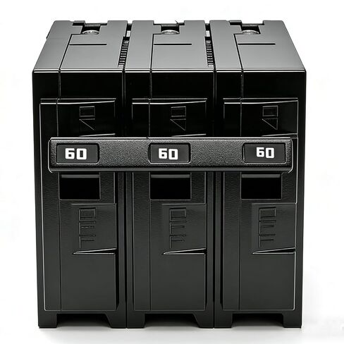 Q360 Circuit Breaker, 3 Pole 60-Amp, 120/240v, Fit for Siemens Type EQ, EQL, SEQ, EQG, PL and ES Series loadcentres.Plug-in Standard Circuit Breaker,Thermal Magnetic Protection. in Kuwait