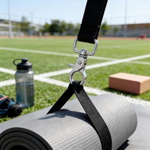 Metal Swivel Snap Hooks,12 Pack, Trigger Snap Hooks, Heavy Duty Trigger Snaps Spring Hook, Rotates 360°,Nickel Plated Eye Closure Spring Hook, Keychains & Crafts in Kuwait