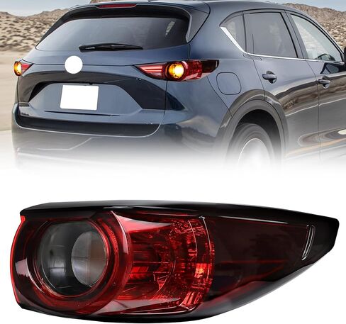 KAKSEY Tail Light Assembly Compatible with 2017 2018 2019 2020 2021 Mazda Cx5 Cx-5 Tail Light Housing Left in Kuwait