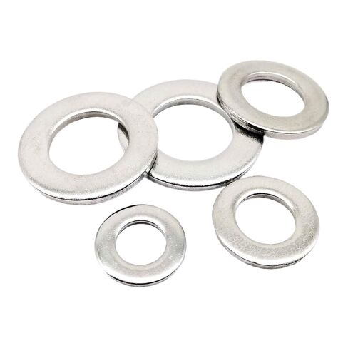 GB97 M1.6/2 .5/3 /4/5 /6/8 /10/12 /14/16 to /24 A2-70 304 Stainless Steel Flat Washer Plain(M2.5 500pcs) in Saudi Arabia