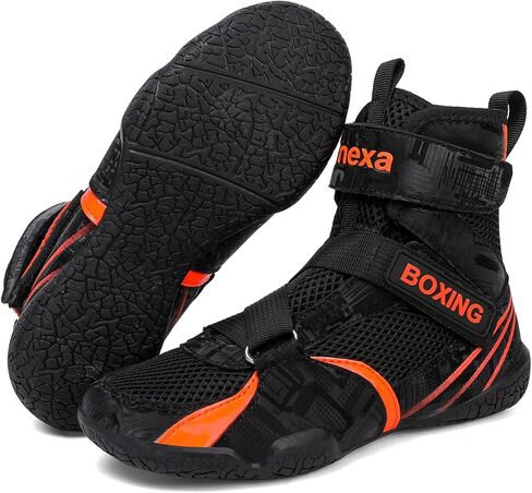 أحذية ملاكمة للأطفال للأولاد والبنات أحذية مصارعة للشباب خفيفة الوزن ومسامية للتدريب على اللياقة البدنية ورفع الأثقال in Kuwait