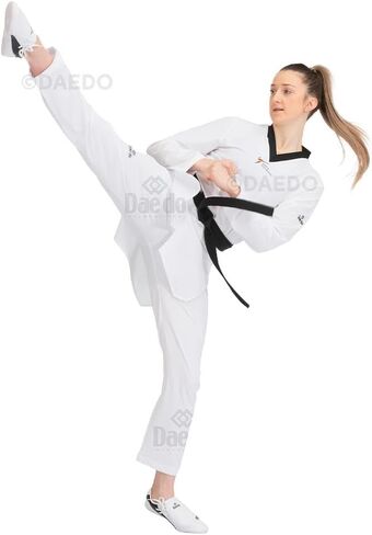 Daedo Taekwondo Shoes “KIX" - Microfiber Outer Layer, Rubber Outsole, Lightweight and Elastic Design for Comfortable Taekwondo Training in Kuwait