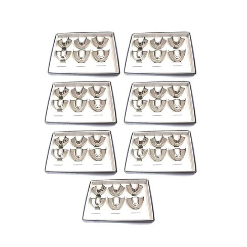 Set of 7 Dental Impression Trays Baby Set of 6 PCS Solid Dental Instruments A+ Quality in Saudi Arabia