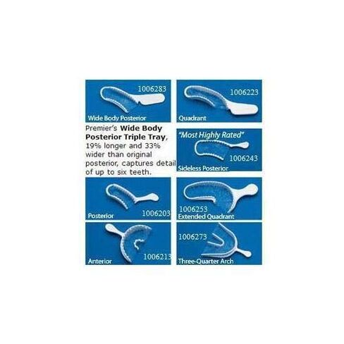 Premier 580-1006223 Triple Tray Quadrant (Pack of 40) in Saudi Arabia