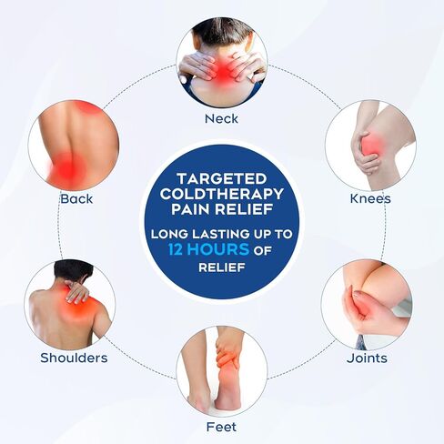 Uposiut Lidocaine 4% Patches - Extra Strength Lidocaine Patches (40 Patches), for Neck, Shoulder, Back, Knee, and Ankle Muscles, 12-Hour Effectiveness-A001L in Kuwait