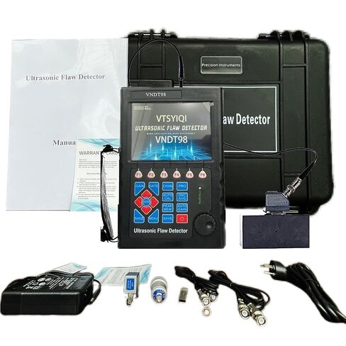 Ultrasonic Flaw Detector Flaw Detection Tools with Range 0 to 10000mm Automated Calibration Frequency Range 0.2 to 20MHz IP65 Standard Data Storage 500 Channels USB PC Software Color Display in Saudi Arabia