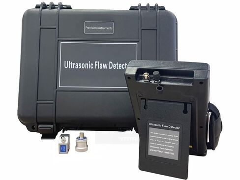 Ultrasonic Flaw Detector Flaw Detection Tools with Range 0 to 10000mm Automated Calibration Frequency Range 0.2 to 20MHz IP65 Standard Data Storage 500 Channels USB PC Software Color Display in Saudi Arabia
