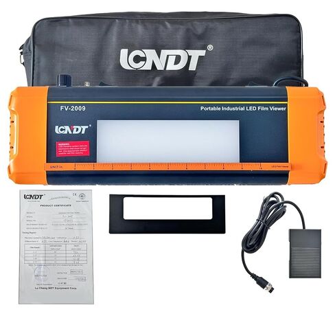 FV-2009 Industrial LED Film Viewer X-Ray Radiography Film Viewer NDT Non-Destructive Testing Film Viewer 2.4" x 8" (60 mm x 200 mm) in Kuwait