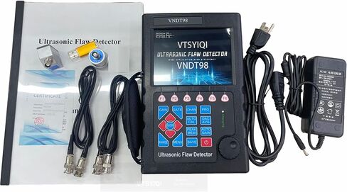 NDT Ultrasonic Flaw Detector Portable Ultrasonic NDT Tester with 0~10000mm Measuring Range 0.2~20MHz Frequency 1000~15000m/s Velocity for Automotive Shipbuilding Pipeline Flaw Inspection in Saudi Arabia